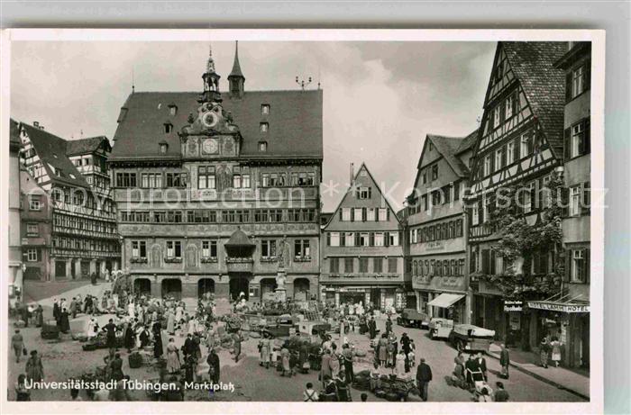 TueBINGEN BW Marktplatz