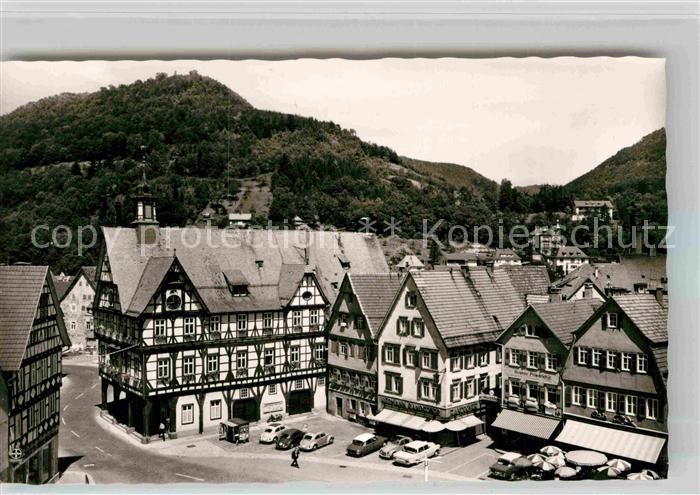 Urach Bad Marktplatz Rathaus