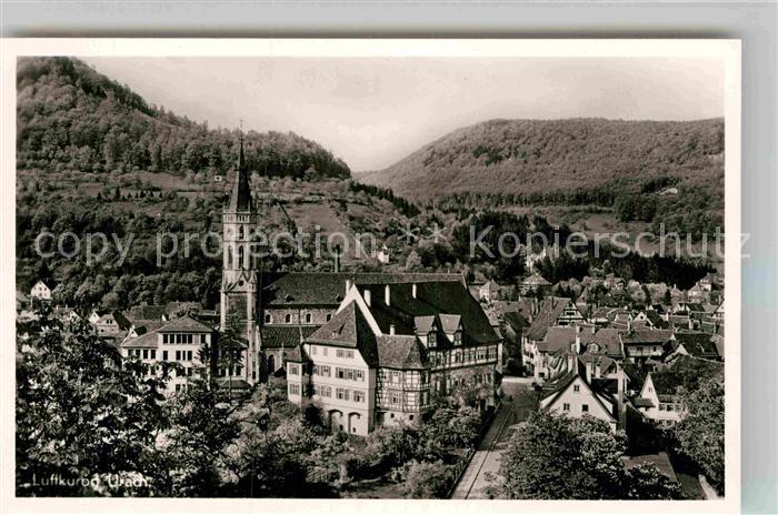 Urach Bad Kirche Panorama