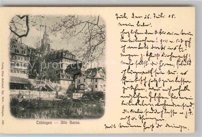 TueBINGEN BW Alte Bursa