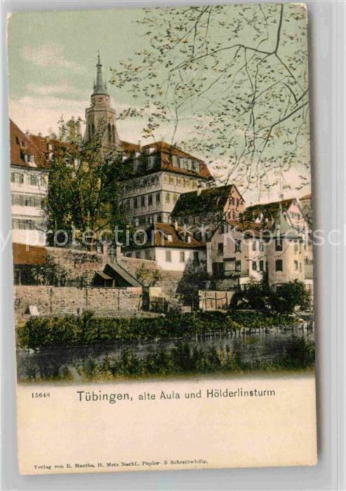 TueBINGEN BW Alte Aula Hoelderlinturm