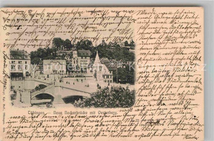 TueBINGEN BW Neckarbruecke oesterberg