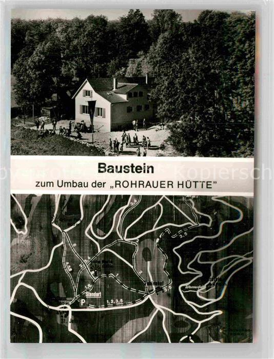 Urach Bad Naturfreundehaus Rohrauer Huette Baustein