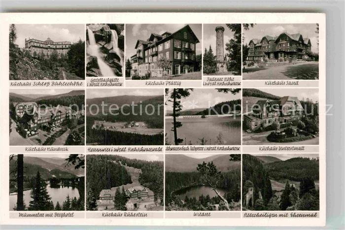 Schwarzwaldhochstrasse Kurhaus Schloss Bühlerhöhe Plättig Sand