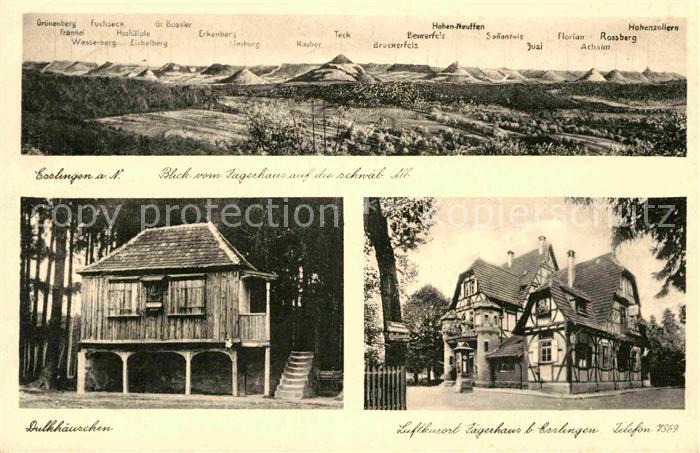 Esslingen Neckar Jaegerhaus schwaebische Alb Dulkhaeuschen