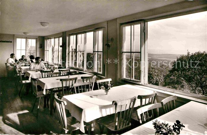 Liebersbronn Hoehengaststaette Krone Speisesaal