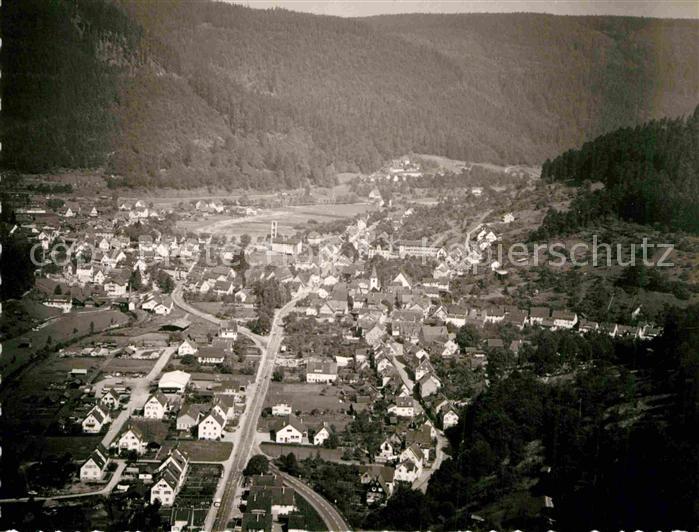 Calmbach Enz Fliegeraufnahme