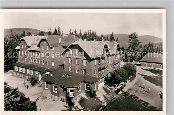 Sand Buehl Fliegeraufnahme Kurhaus
