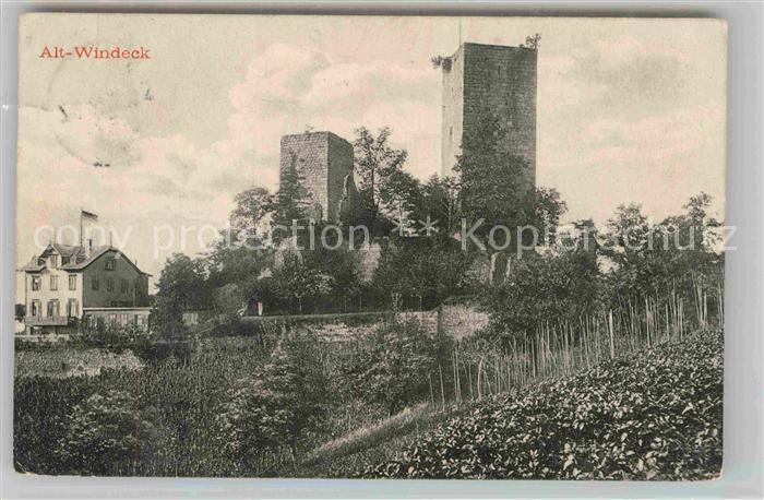 Windeck Hinterzarten Burg Ruine Alt Windeck