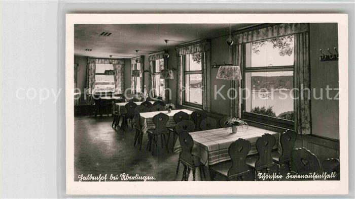 ueberlingen Bodensee Hoehengasthof Haldenhof Gastrau