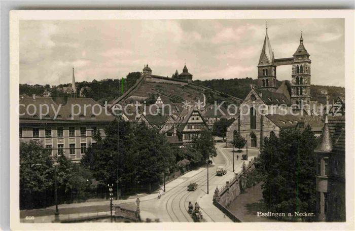 Esslingen Neckar Stadtkirche Bruecke