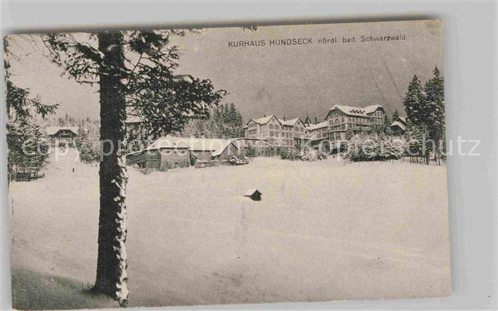 Buehlertal Kurhaus Hundseck Winter