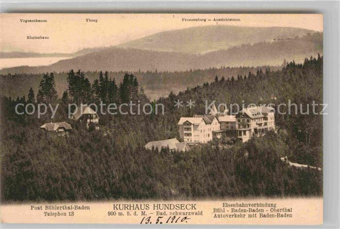 Buehlertal Kurhaus Hundseck