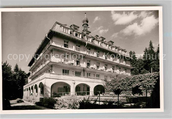 Buehl Baden Sanatorium Buehlerhohe