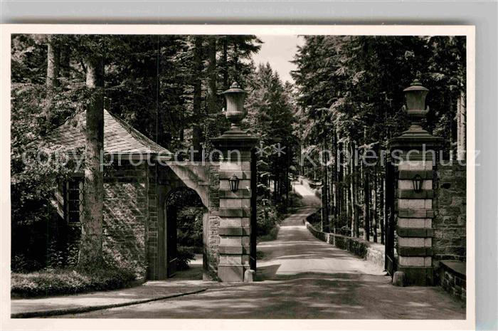 Buehl Baden Kurhaus Buehlerhoehe Eingangstor