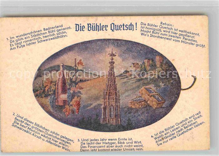 Buehl Baden Buehler Quetsch Gedicht