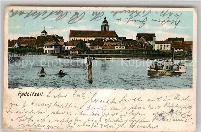 Radolfzell Bodensee Faehre Kirche