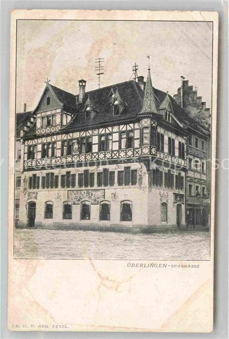 ueberlingen Bodensee Sparkasse Fachwerk