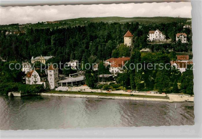 ueberlingen Bodensee Fliegeraufnahme Kneippbad