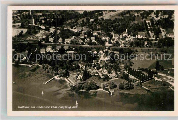 Nussdorf ueberlingen Fliegeraufnahme