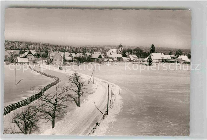 Schoemberg Freudenstadt Panorama Winter