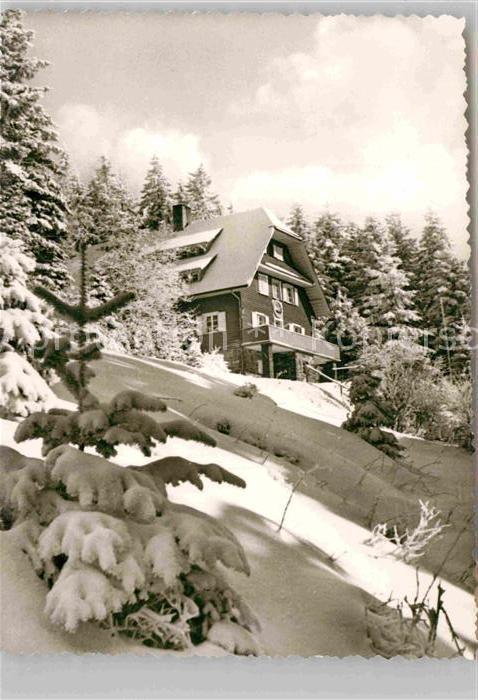 Badener-Hoehe Naturfreundehaus Winter