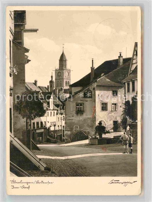 ueberlingen Bodensee Dorfplatz
