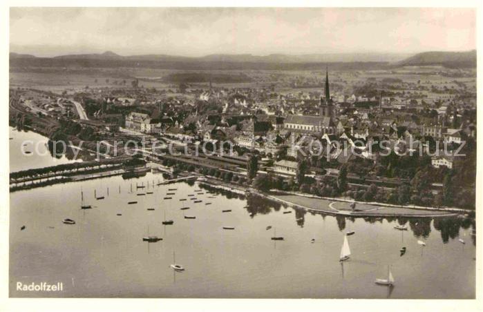 Radolfzell Bodensee Fliegeraufnahme