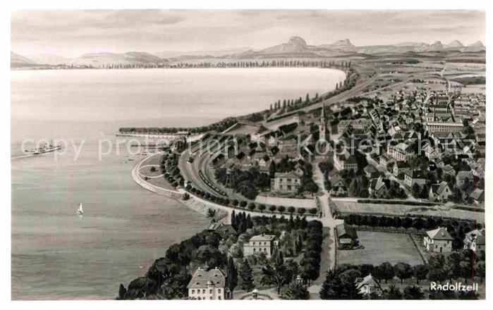 Radolfzell Bodensee Fliegeraufnahme