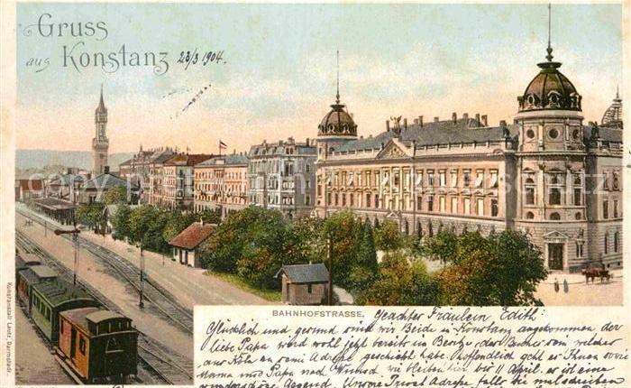 Konstanz Bodensee Bahnhofstrasse