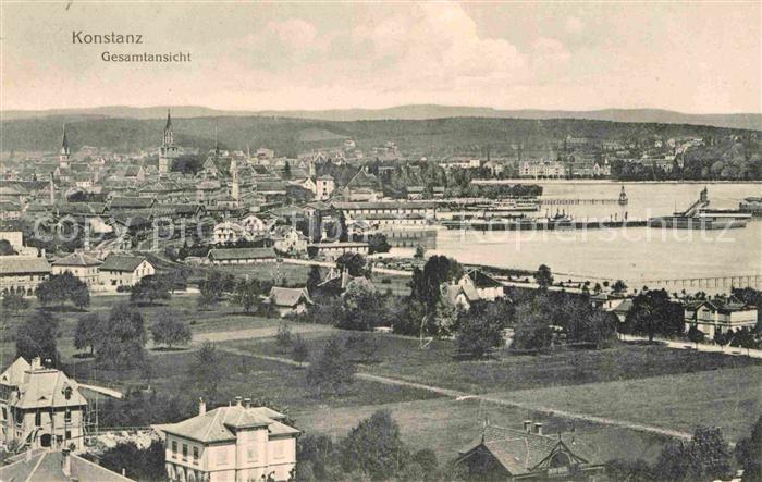 Konstanz Bodensee Gesamtansicht