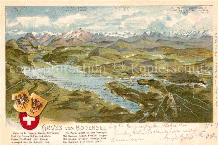 Konstanz Bodensee Landkarte