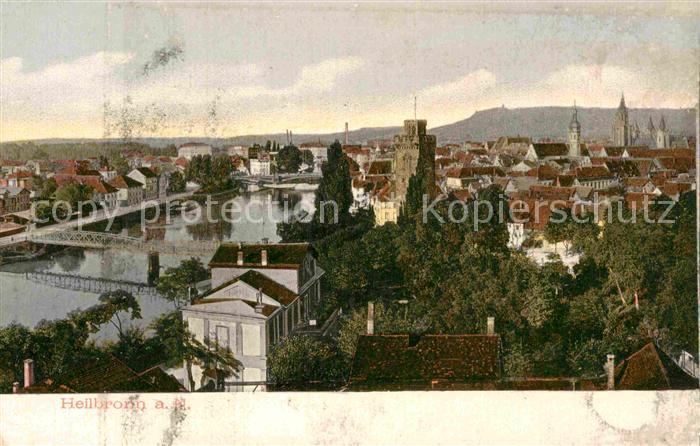 Heilbronn Neckar Gesamtansicht