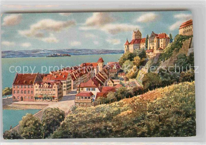 Meersburg Bodensee Unterstadt Schloss