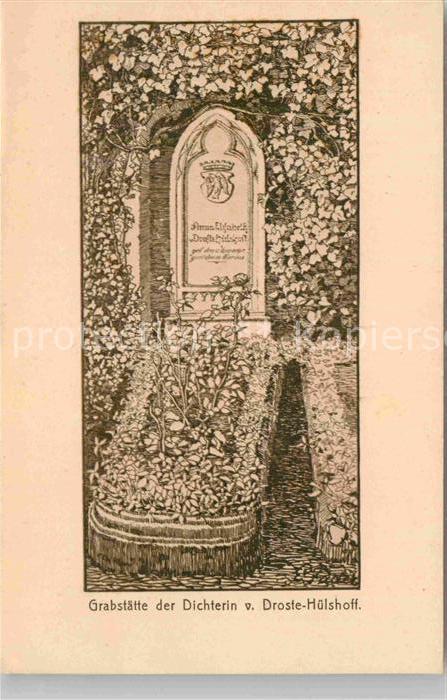 Meersburg Bodensee Annette von Droste Huelshoff Grabstaette