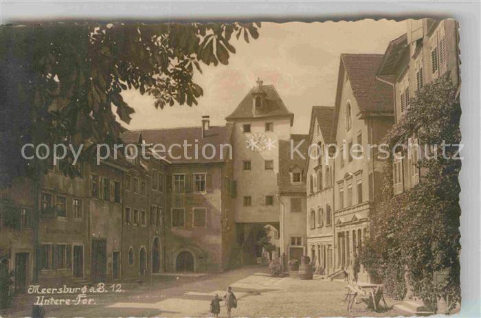 Meersburg Bodensee Unteres Tor