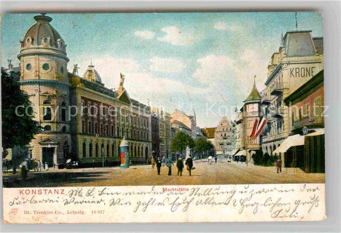 Konstanz Bodensee Marktstaette