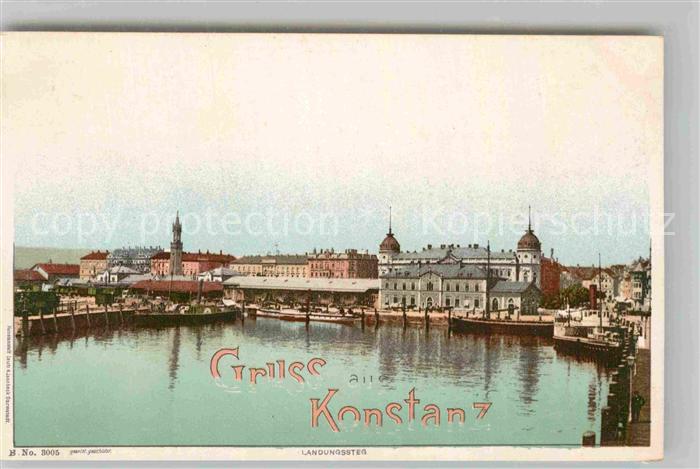 Konstanz Bodensee Landungssteg