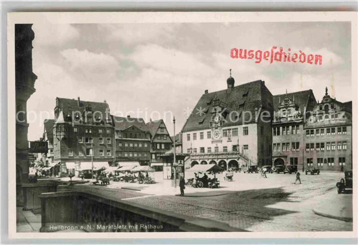 Heilbronn Neckar Marktplatz Rathaus