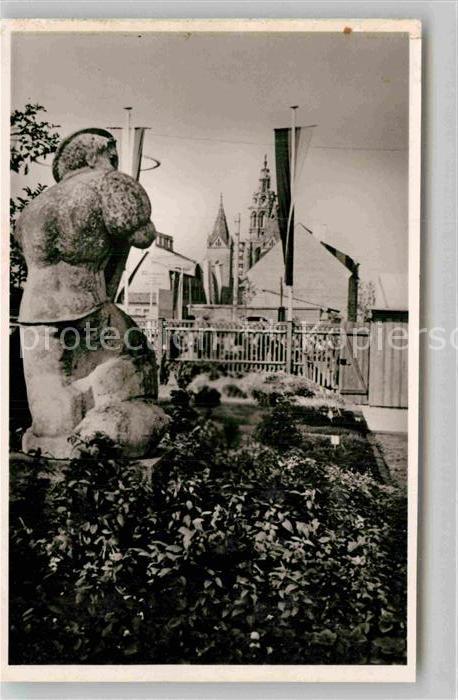 Heilbronn Neckar Stehle im Stadtgarten