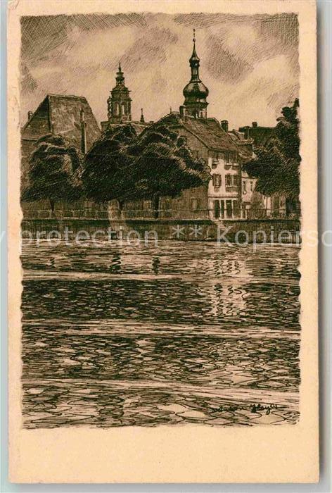 Heilbronn Neckar Partie am Neckar