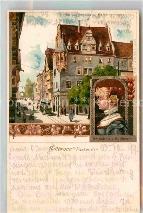 Heilbronn Neckar Kaethchen und Kaethchenhaus