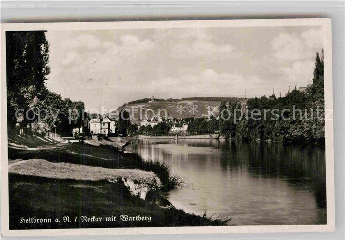 Heilbronn Neckar Neckar Wartberg