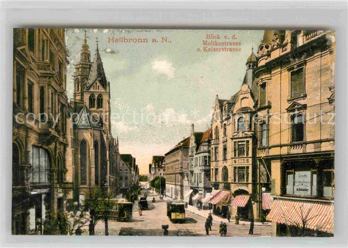 Heilbronn Neckar Moltkestrasse Kaiserstrasse