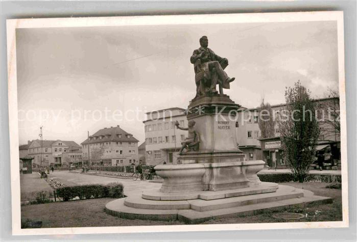 Heilbronn Neckar Robert Mayer Denkmal