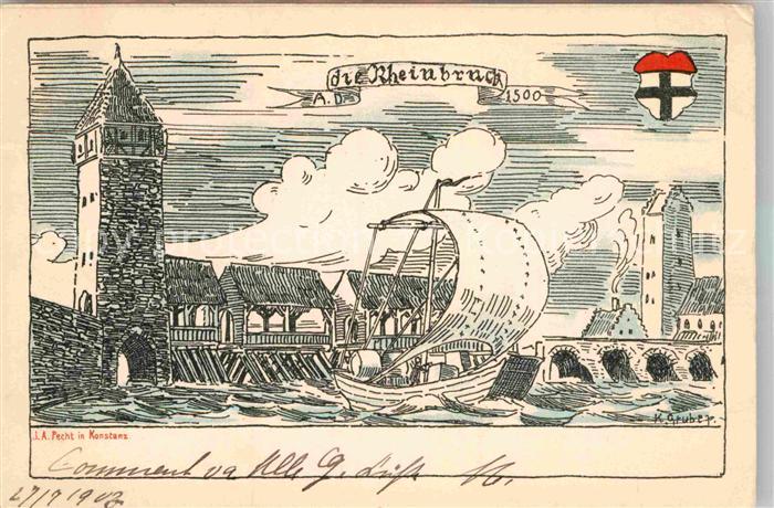 Konstanz Bodensee Rheinbruecke