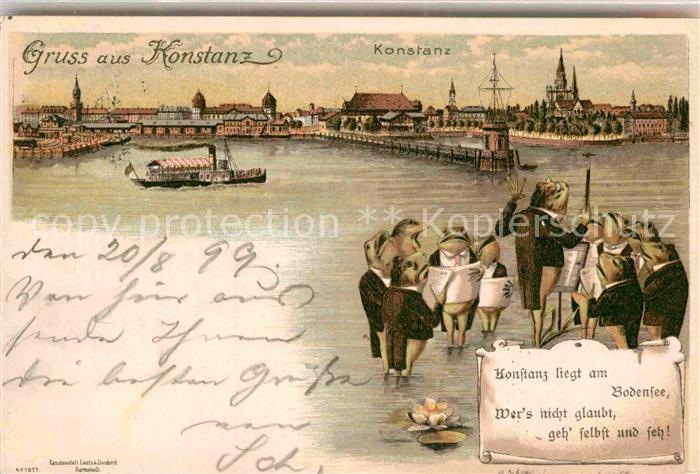 Konstanz Bodensee Hafenpromenade