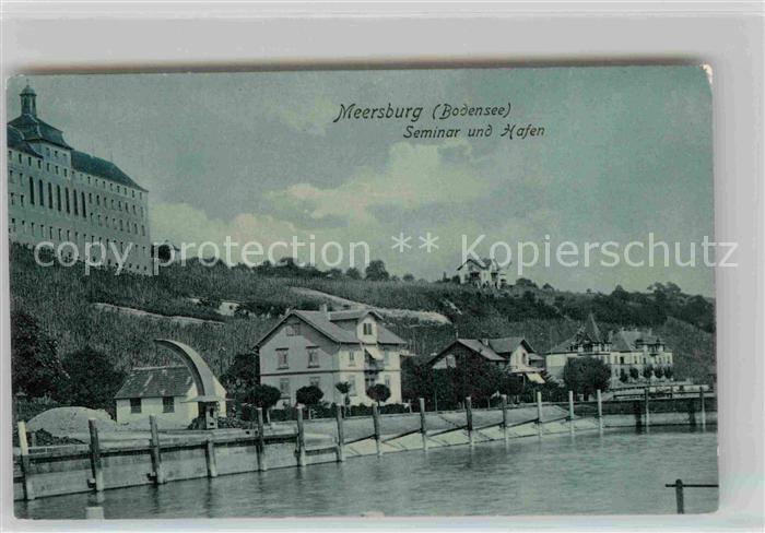 Meersburg Bodensee Seminar Hafen