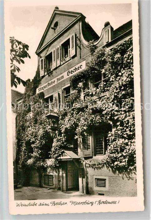 Meersburg Bodensee Winzerstube zum Becher