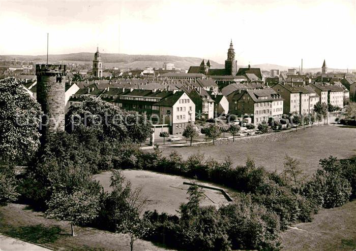 Meersburg Bodensee Teilansicht Turm